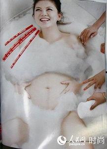 李湘怀孕快生时的照片,孕味十足！李湘怀孕晚期温馨孕照曝光